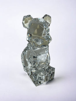 Medicom Be@Rbrick Baccarat Fragment Design Polygon Crystal Glass Figurine