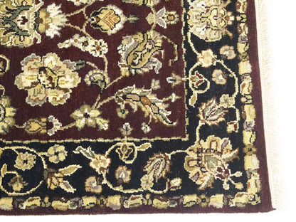Handmade Agra Jaipur Rug Floral Thick Pile