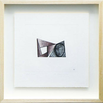 Robert Mangold (American, 1937) Original Etching Aquatint Pencil Signed Ap10