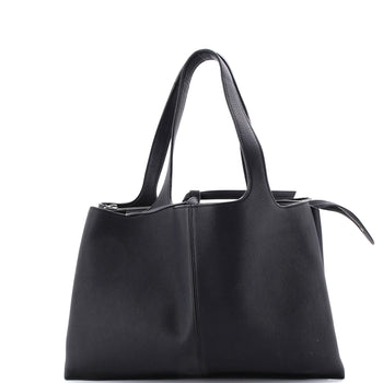 Celine Tri-Fold Shoulder Bag Grained Calfskin Medium