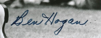 Ben Hogan Signed/Autographed 8X10 B/W Photo