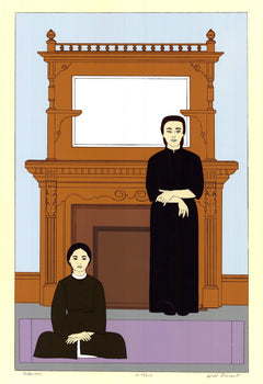 Will Barnet Reflection Signed 