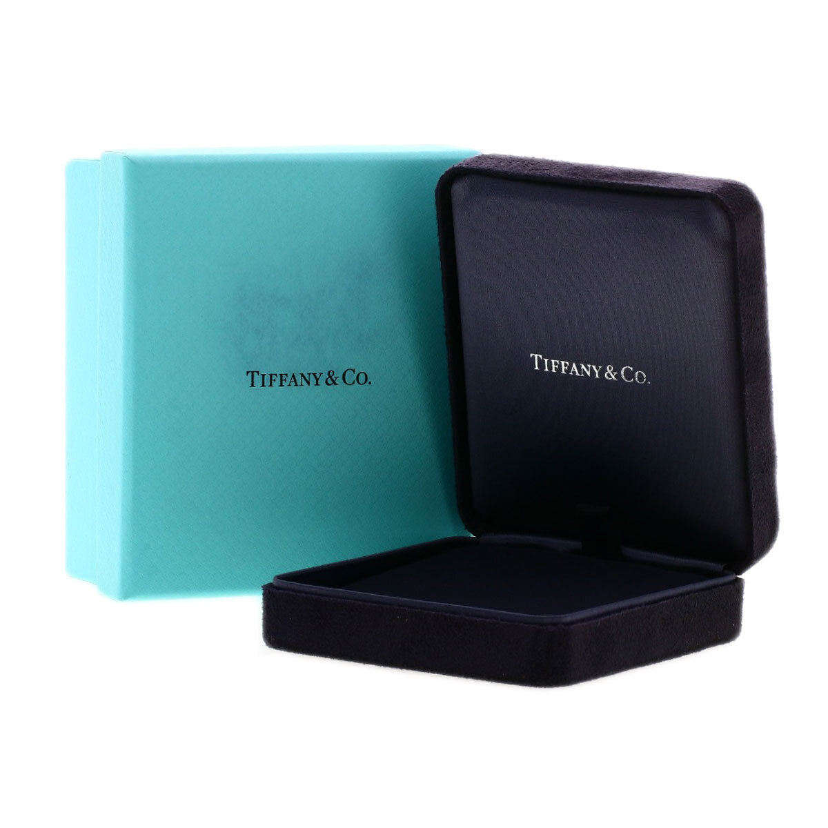 TIFFANY&Co.   Necklace T TWO Diamond Pink Opal