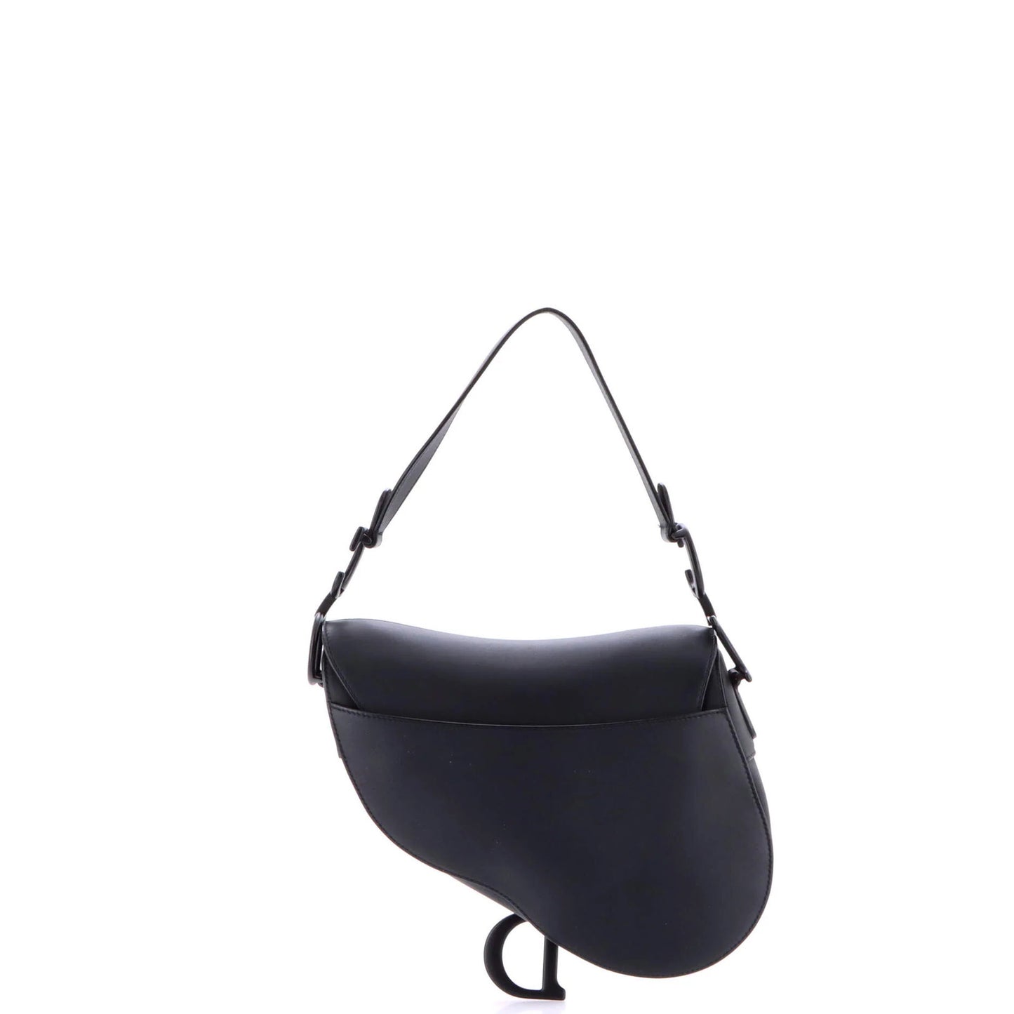 Christian Dior Ultra Matte Saddle Handbag Leather Medium