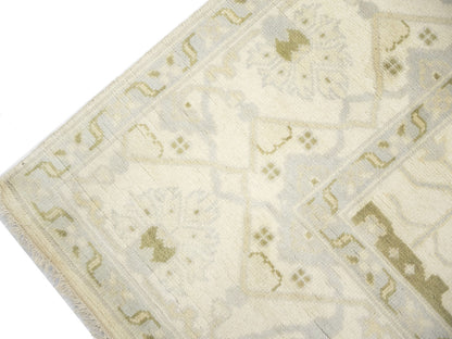 Handmade Extra Large Oushak Oriental Rug Muted