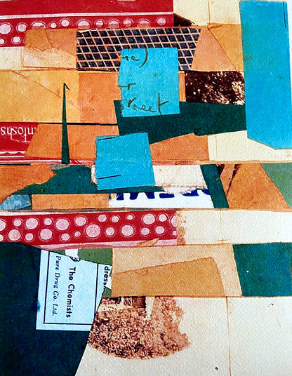 Kurt Schwitters Lithograph Coa (Piet Mondrian Marcel Duchamp)