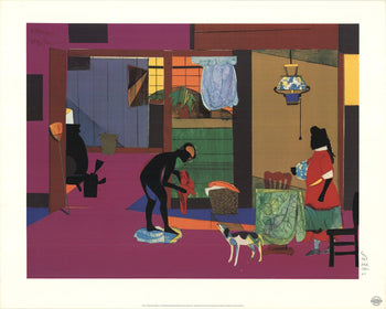 Romare Bearden Mecklenburg Morning: Sunrise For China Lamp 