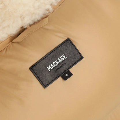 Mackage Men'S Riley Jacket Quilted Polyester With Down And Shearling