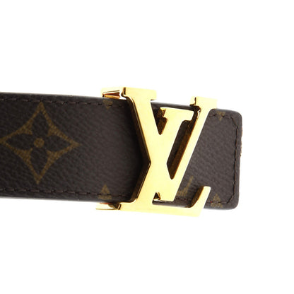 Louis Vuitton Lv Initiales Belt Monogram Canvas Thin