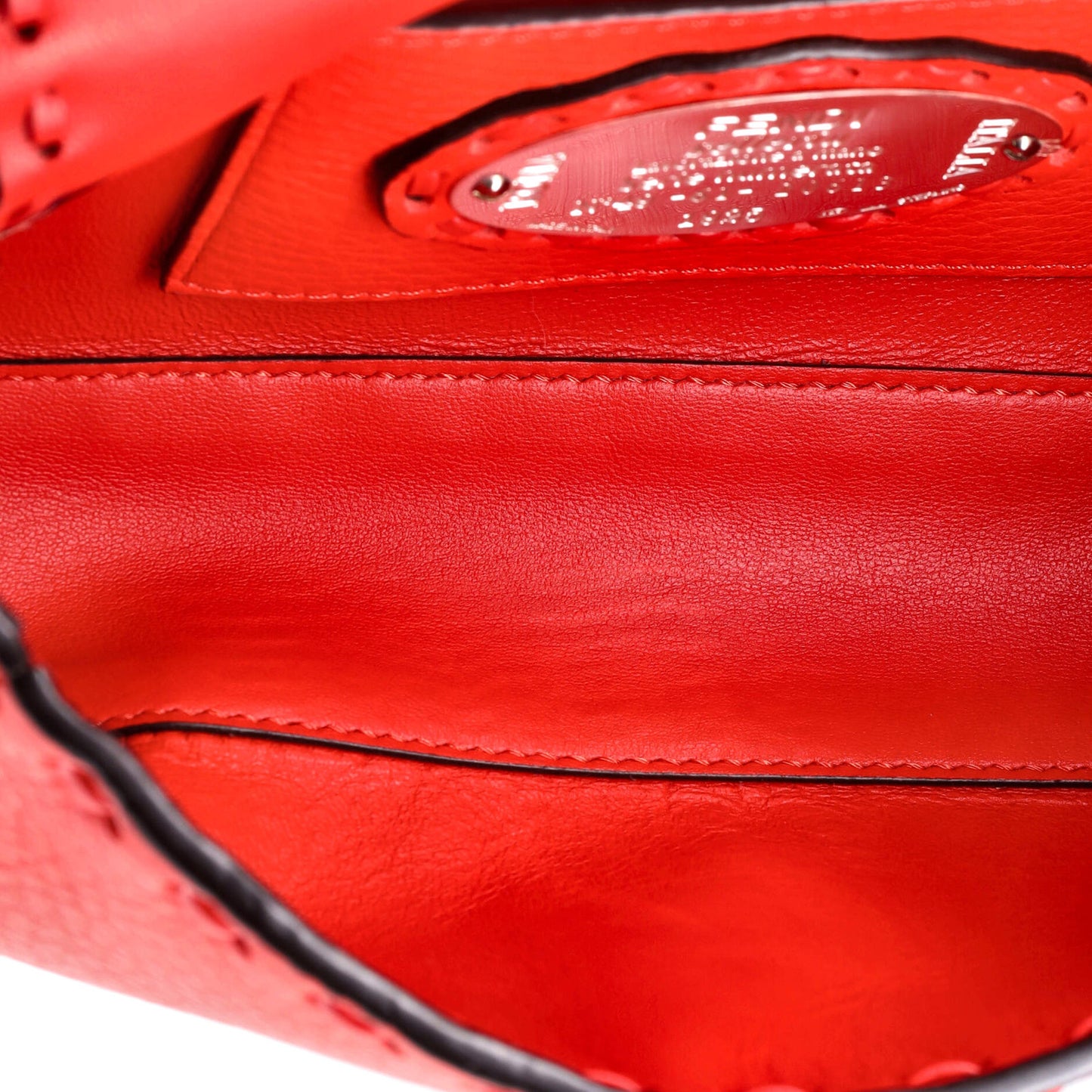 Fendi Selleria Baguette Nm Bag Leather Mini