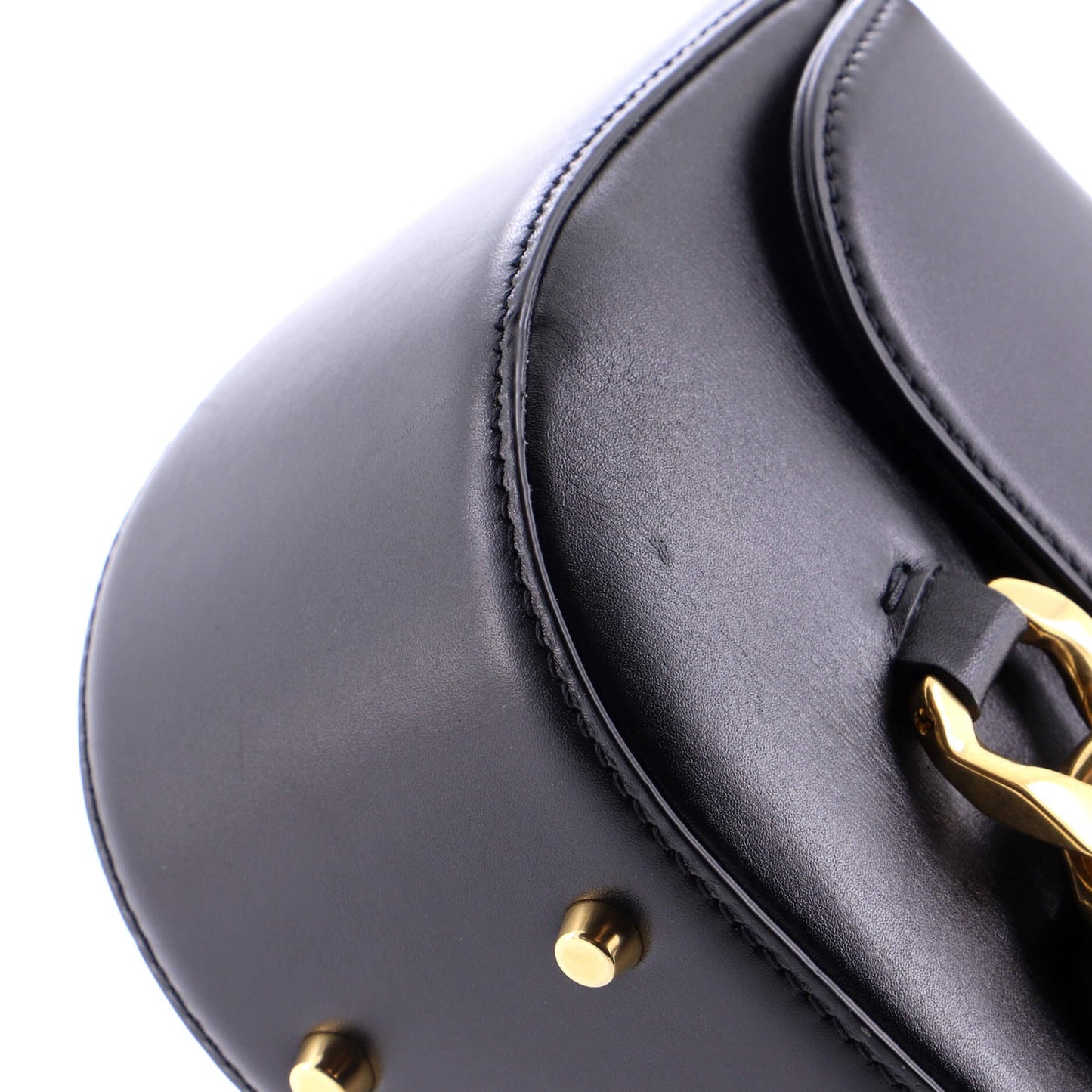 Valentino Garavani Vlogo Chain Flap Shoulder Bag Leather Medium