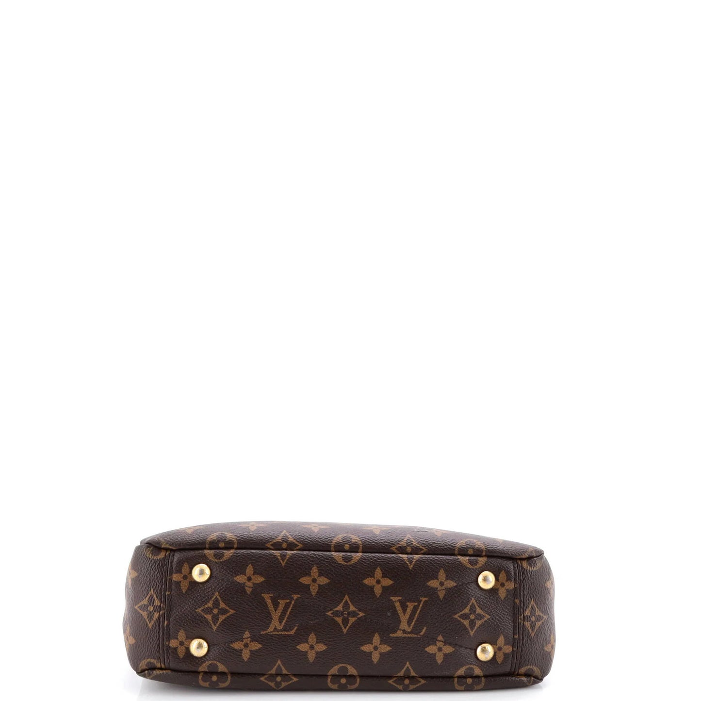 Louis Vuitton Pallas Tote Monogram Canvas With Leather Bb