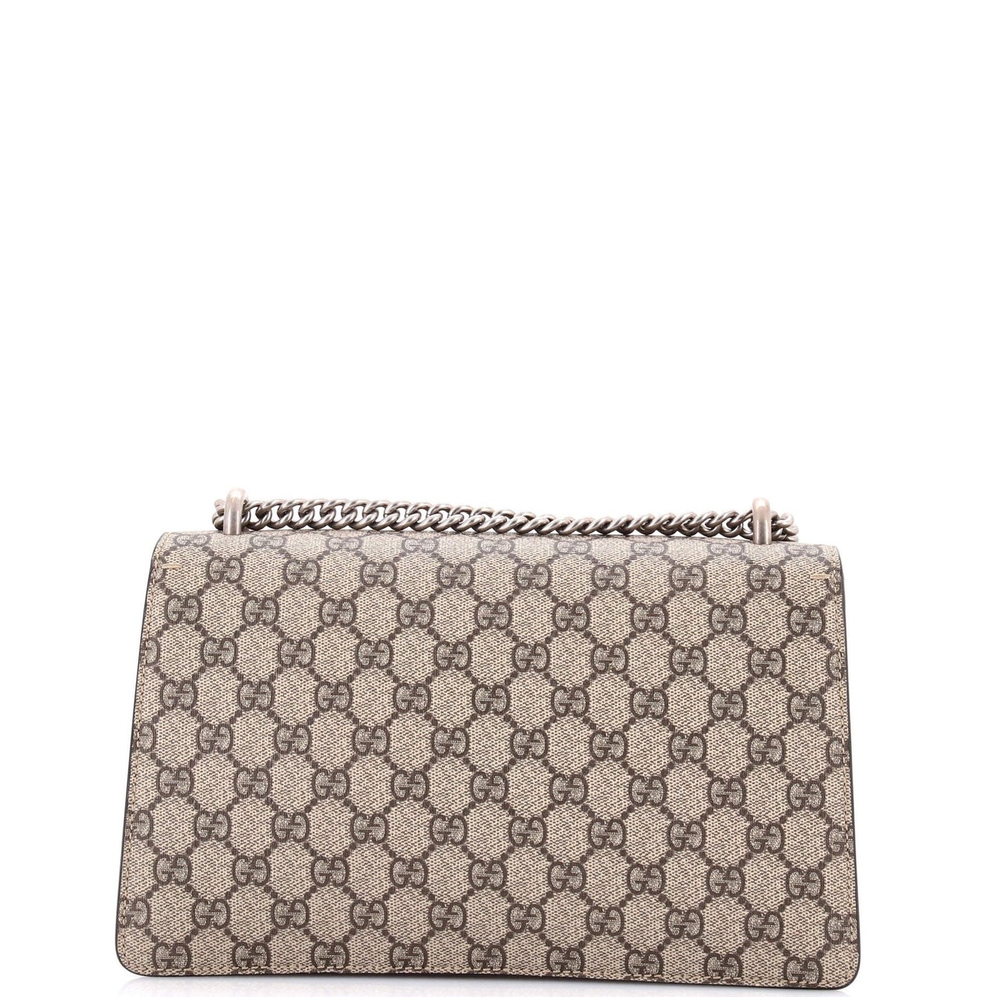 Gucci Dionysus Bag Embroidered Gg Coated Canvas With Python Small