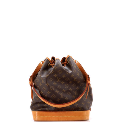 Louis Vuitton Noe Handbag Monogram Canvas Large