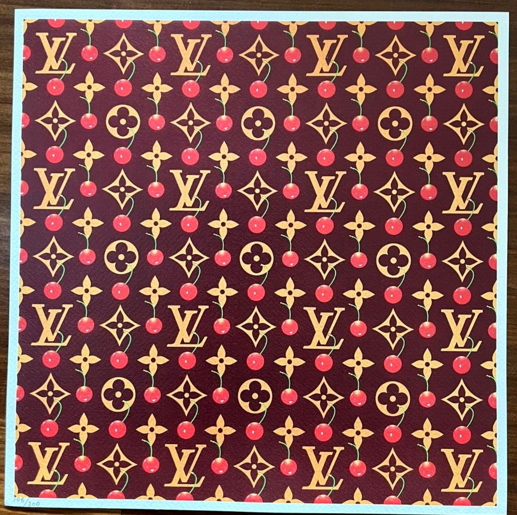 Takashi Murakami Lithograph Coa Numbered In Pencil Limited Edition