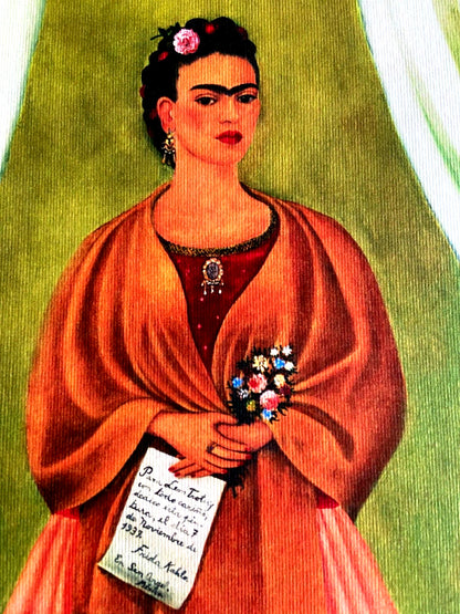 Frida Kahlo Lithograph (Ren Magritte Fernando Botero. Diego Rivera)