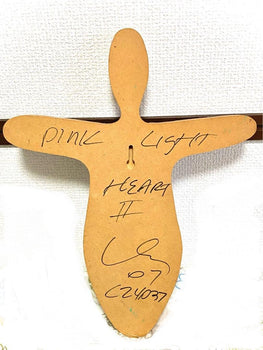 Andy Lakey - Angel Pink Light Heart Large