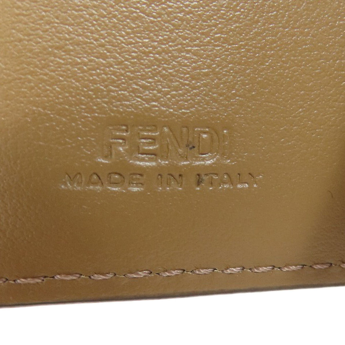FENDI   Bifold Wallet with Coin Pocket Zucca