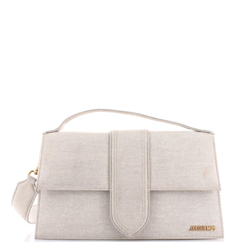Jacquemus Le Bambinou Flap Bag Linen