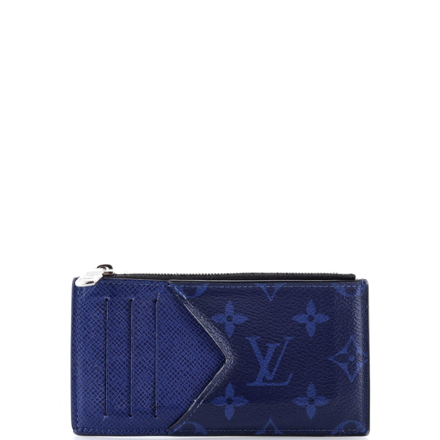 Louis Vuitton Coin Card Holder Monogram Taigarama