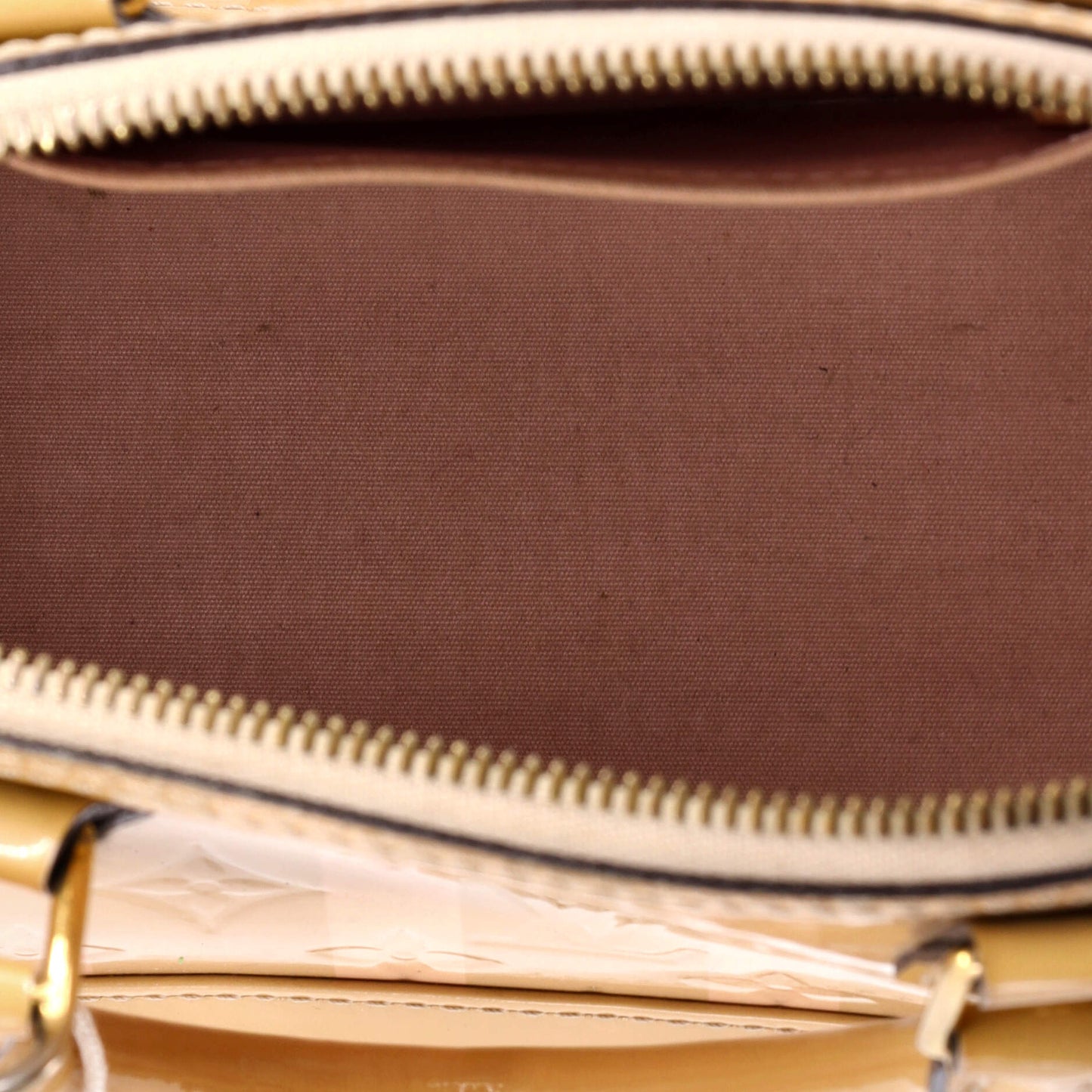 Louis Vuitton Alma Handbag Limited Edition Monogram Vernis Rayures Bb