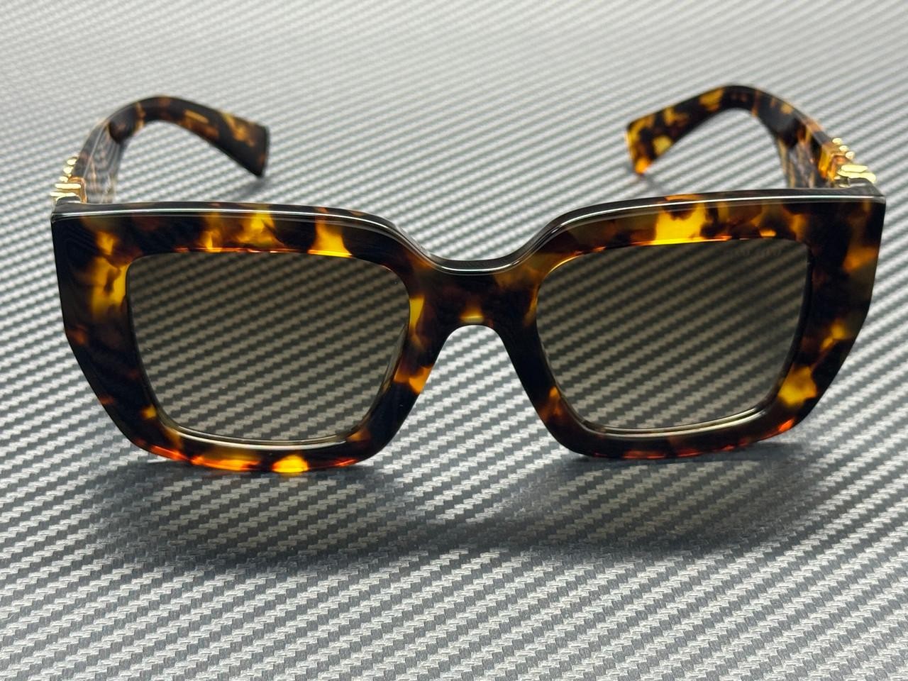 MIU MU B05S 14L20U Honey Havana Brown Gradient Women's 51 mm Sunglasses
