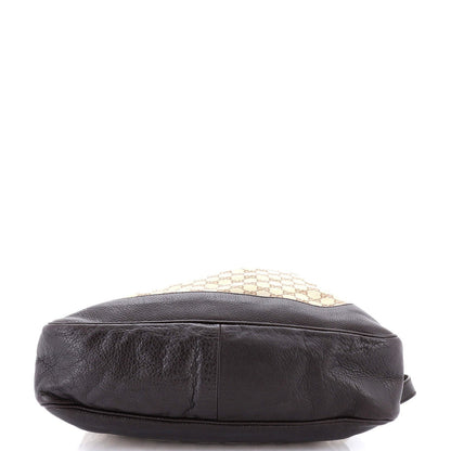 Gucci Diana Bamboo Shoulder Bag Gg Canvas Medium