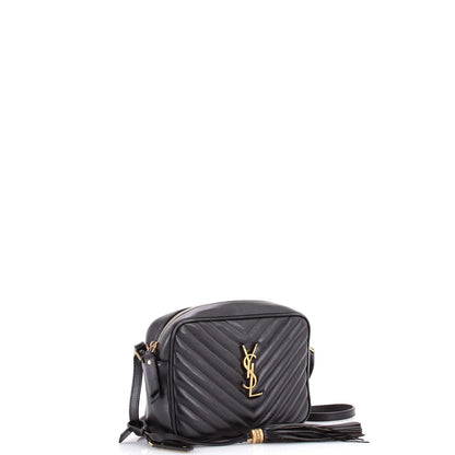 Saint Laurent Lou Camera Bag Matelasse Chevron Leather Small