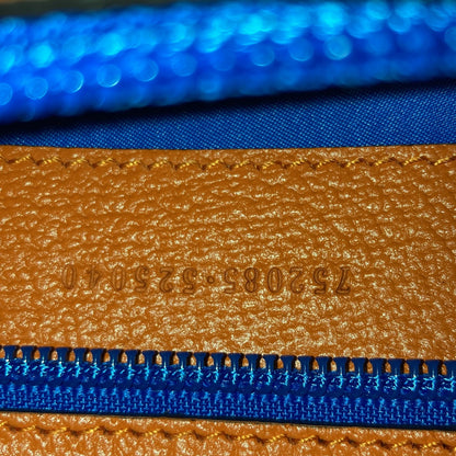 Gucci Panelled Double Buckle Backpack Gg Jacquard Nylon And Rubber Large