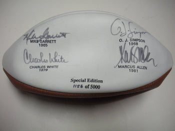 Oj Simpson,Marcus Allen,Mike Garrett,Charles