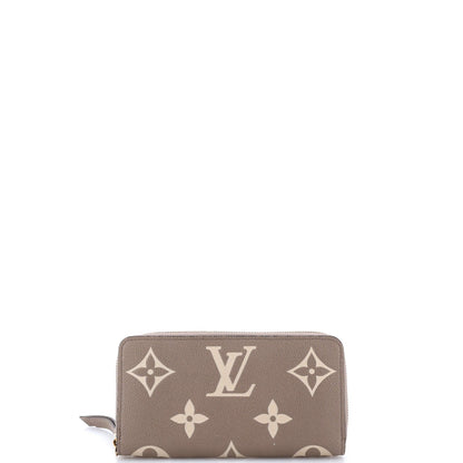 Louis Vuitton Zippy Wallet Bicolor Monogram Empreinte Giant