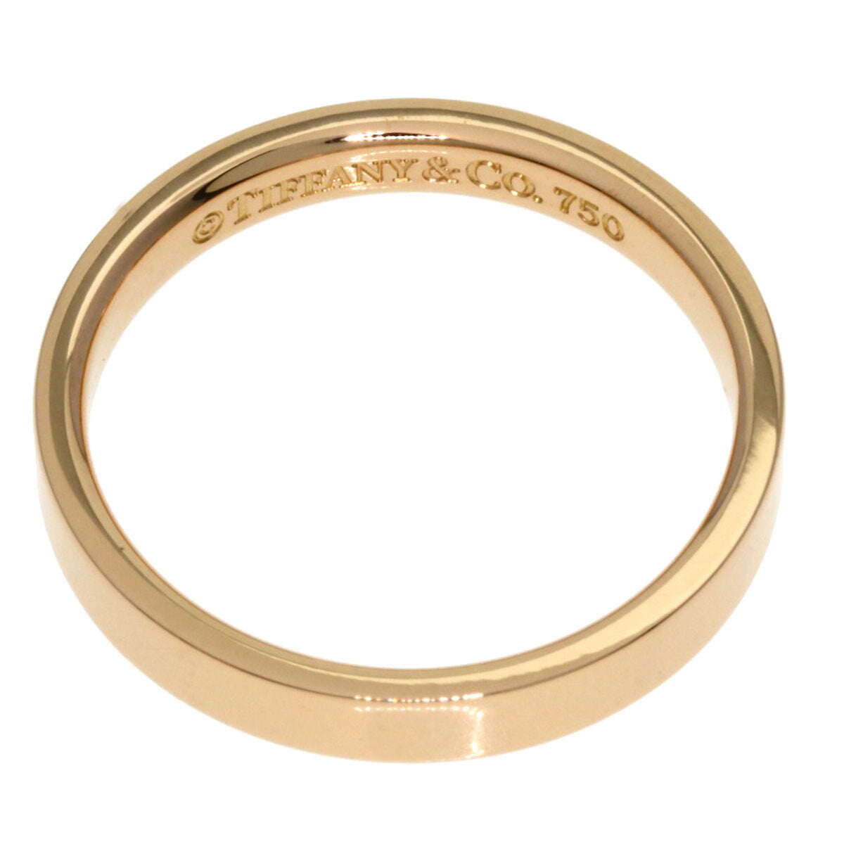 Tiffany&Co.   Ring Flat Band K18 Pink Gold