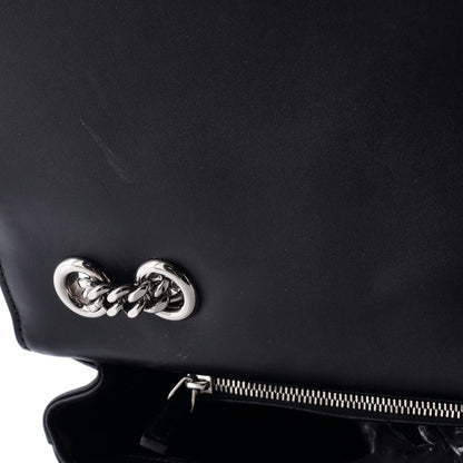 Gucci Deco Chain Flap Bag Mixed Matelasse Leather Small