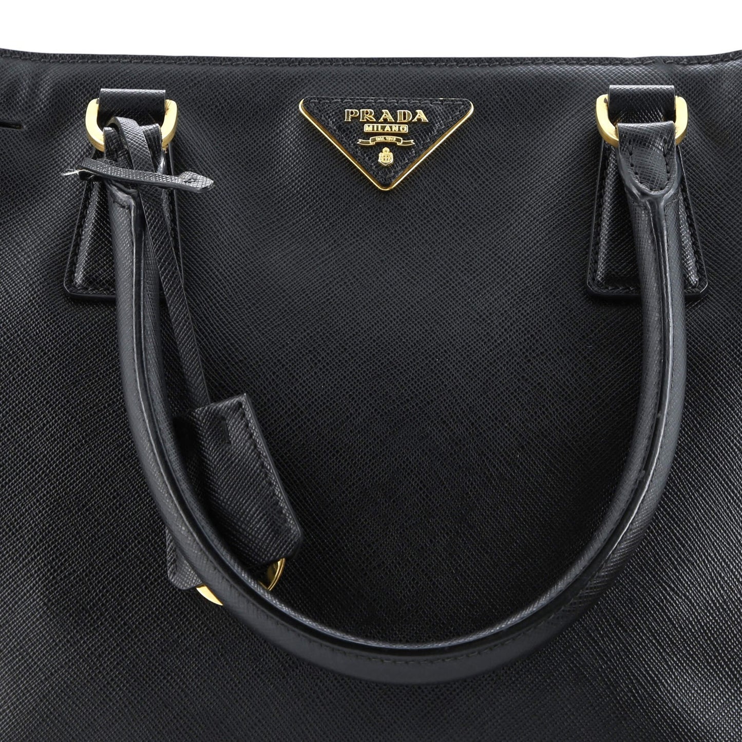 Prada Gardener'S Tote Saffiano Leather Medium