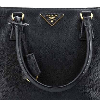 Prada Gardener'S Tote Saffiano Leather Medium