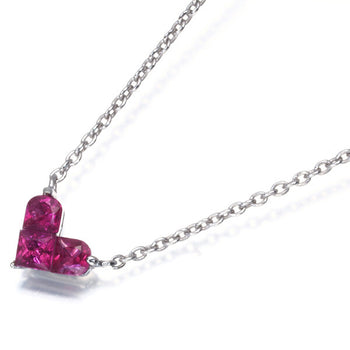 Star Jewelry Necklace Mysterious Heart Ruby