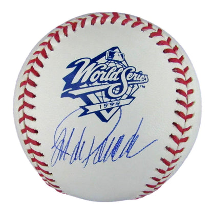 Jorge Posada Autographed 1999 World Series Baseball Ny Yankees Beckett 176898
