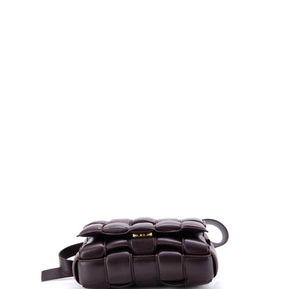 Bottega Veneta Cassette Crossbody Bag Padded Maxi Intrecciato Leather Small