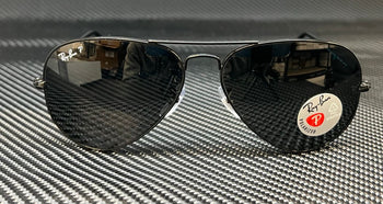 Ray Ban Rb3025 002 48 Black Aviator 58 Mm Unisex