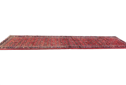 Vintage Red Floral Oriental Runner Rug Kitchen