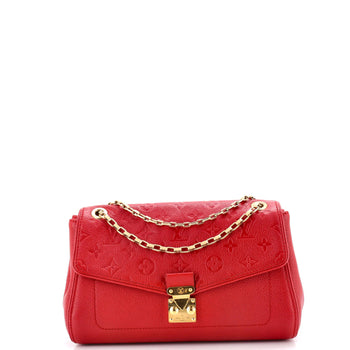 Louis Vuitton Saint Germain Handbag Monogram Empreinte Leather Pm