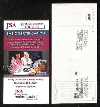 Johnny Unitas Hof Signed/Autographed 1999 Bank