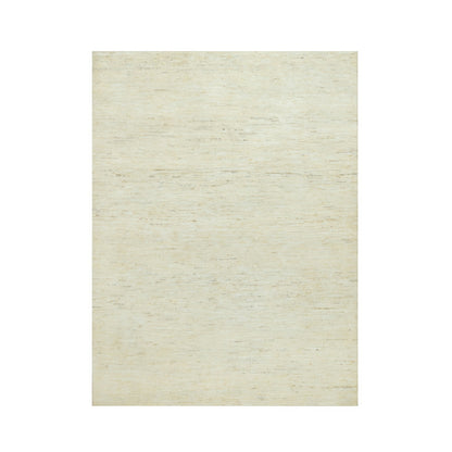 5'X6'8" White Denser Weave High Quality Wool Hand Knotted Oriental Rug