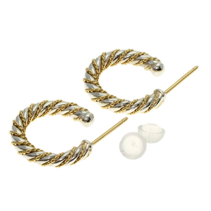 Tiffany&Co.   Earring Twist K18 Yellow Gold Sv