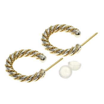 Tiffany&Co.   Earring Twist K18 Yellow Gold Sv