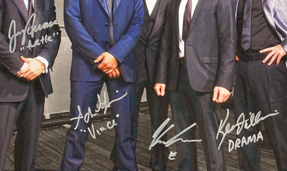 Entourage Cast Signed 16X20 Entourage Photo Adrien Grenier & Others Jsa Itp 4998