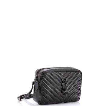 Saint Laurent Lou Camera Bag Matelasse Chevron Leather Small
