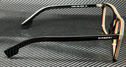 BURBERRY BE2340 3798 Black Men's Square 56 mm Eyeglasses