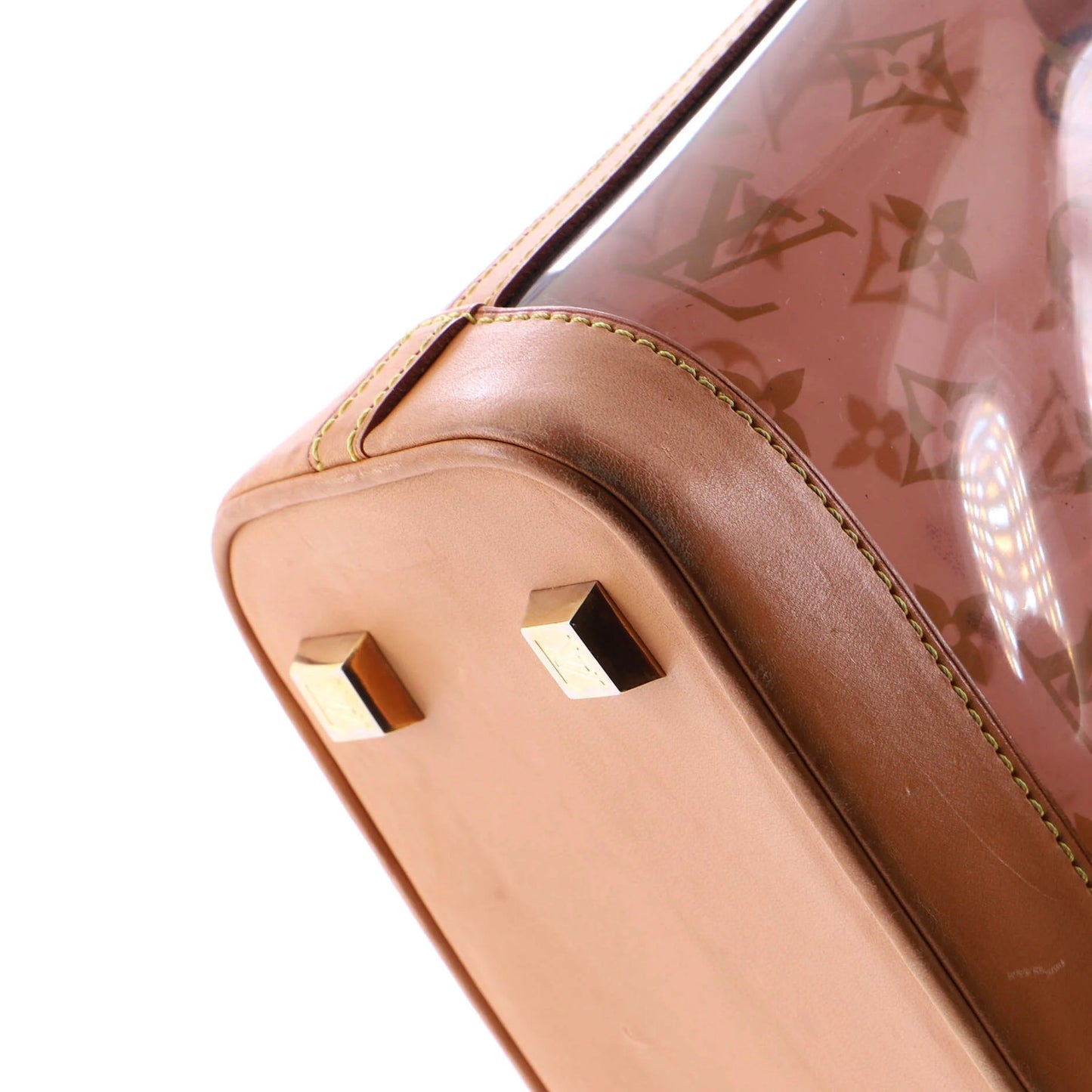 Louis Vuitton Sac Ambre Handbag Monogram Vinyl Pm