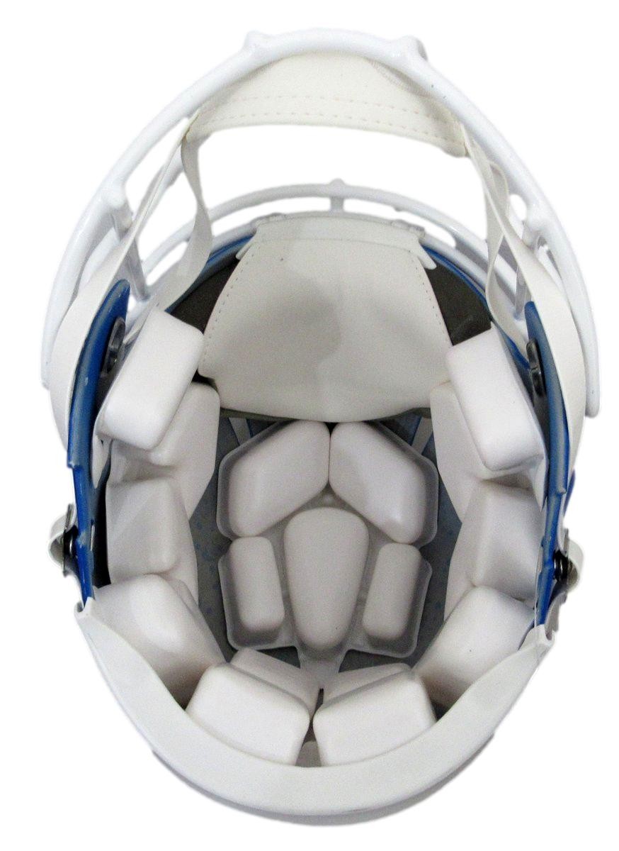 Saquon Barkley Signed Blue Sb Lix Full Size Authentic Helmet Eagles Psa 195227